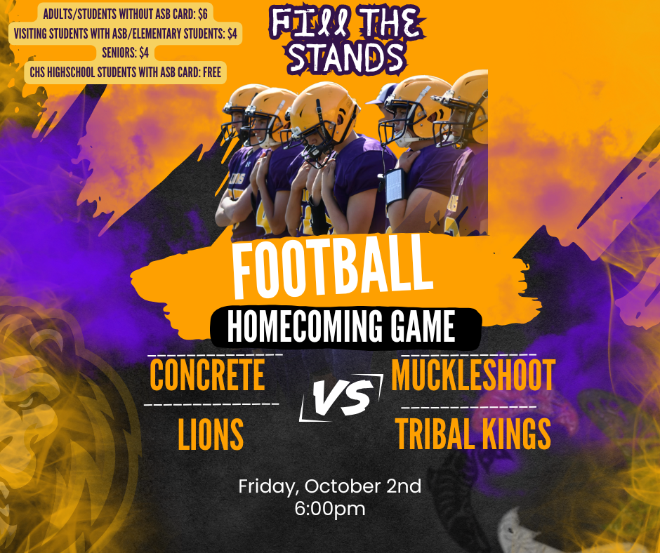homecoming flyer